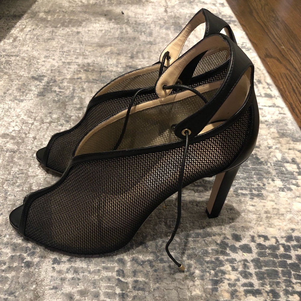 NEW! Jimmy Choo Mesh Ankle Booties
